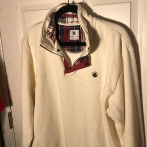 mens southern proper quarter zip pullover jacket